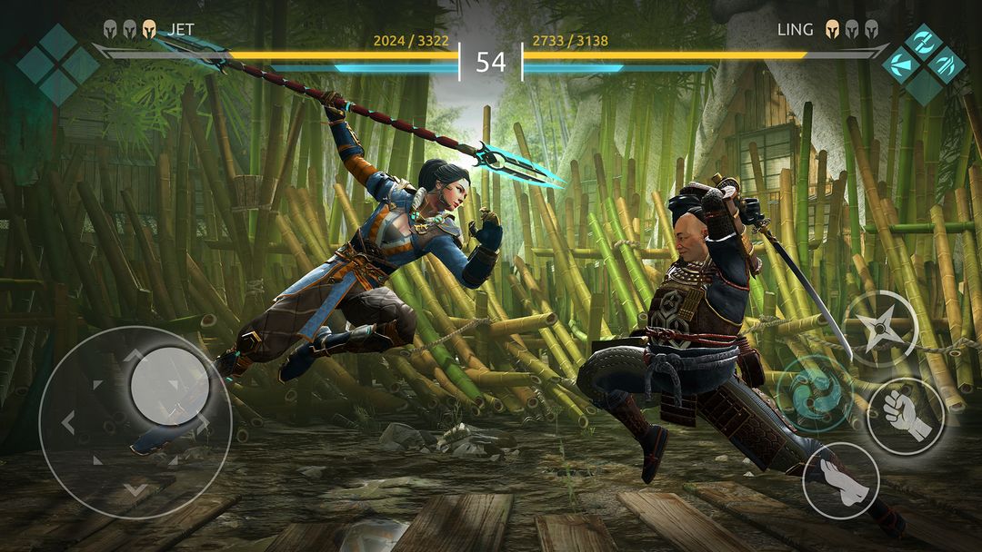 Shadow Fight 4: Arena 게임 스크린 샷