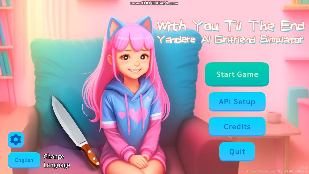 Screenshot of Yandere AI Girlfriend Sim