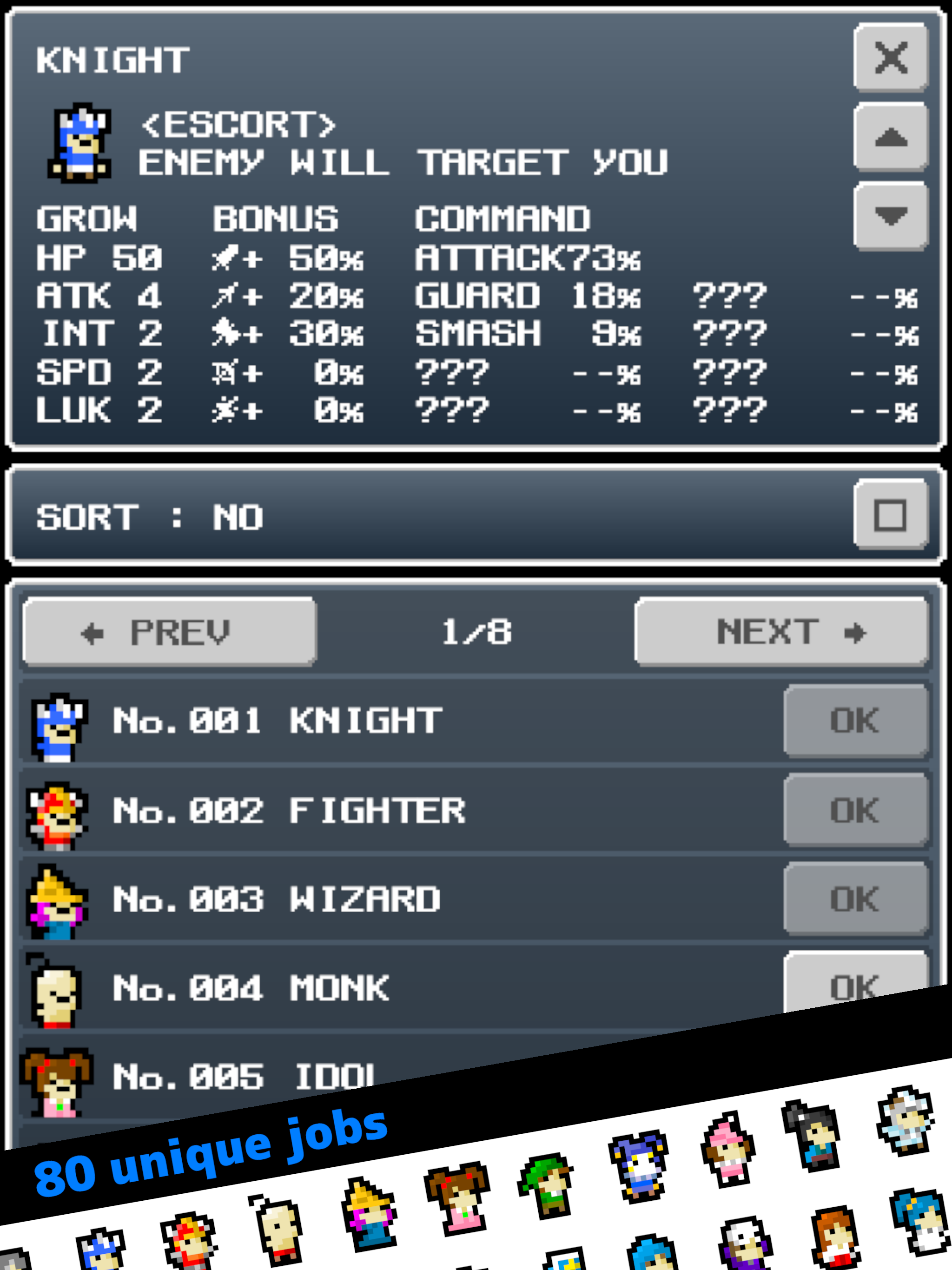 Cuplikan Layar Game MinuteKnights