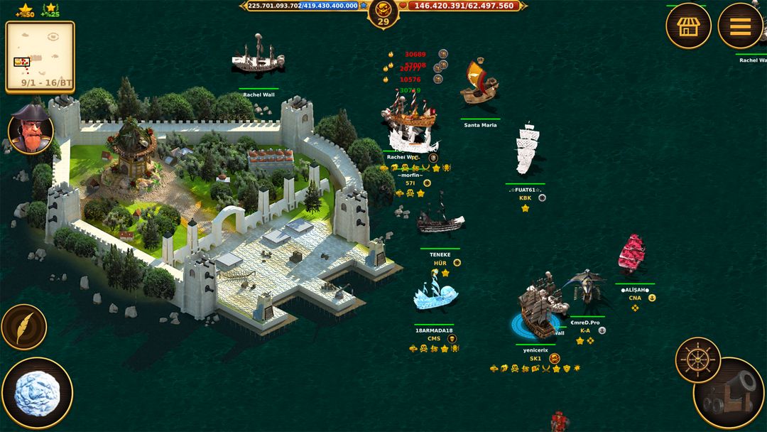 Screenshot of Son Korsan Pirate MMO