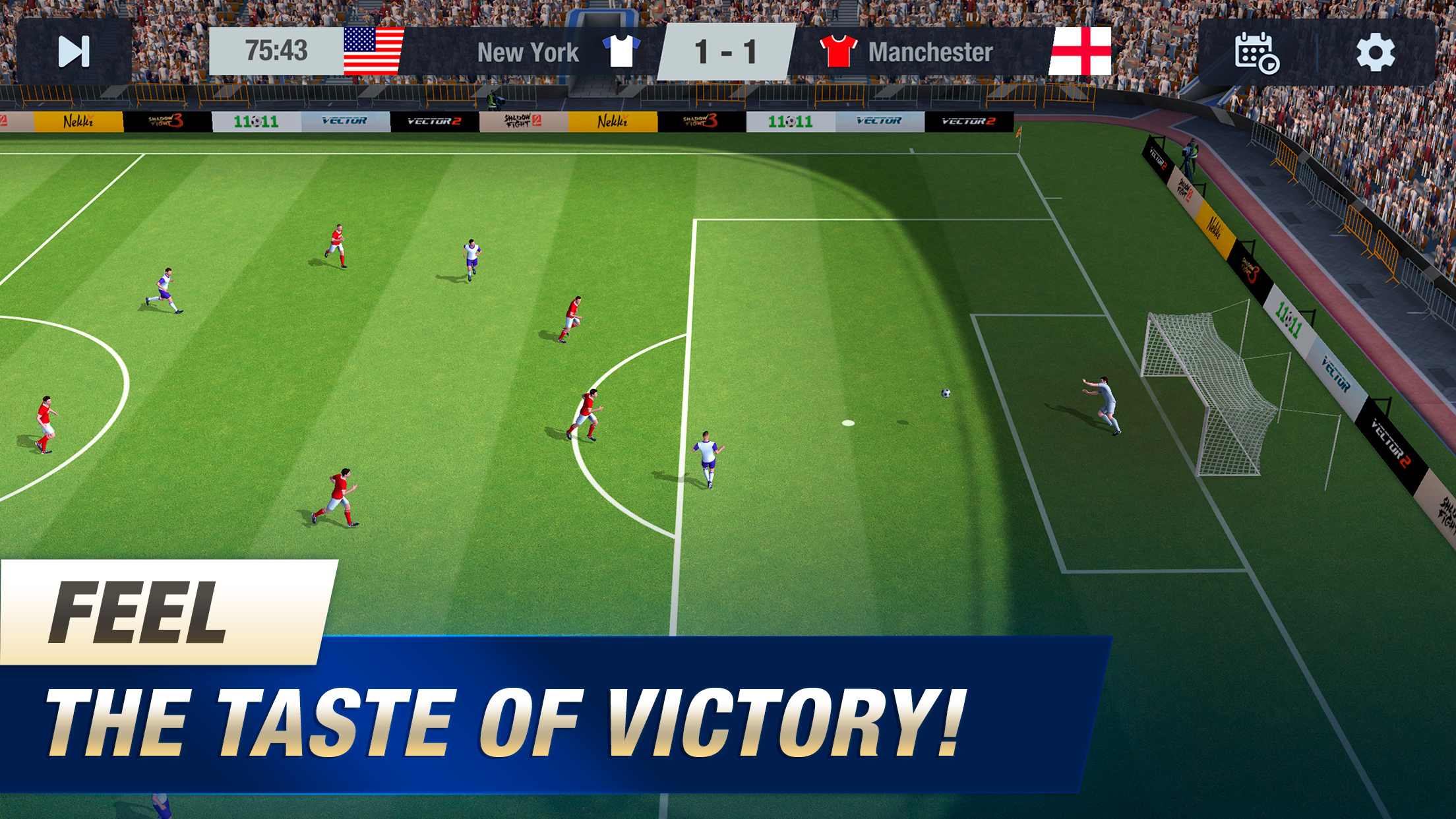 11x11: Soccer Club Manager Game Screenshot