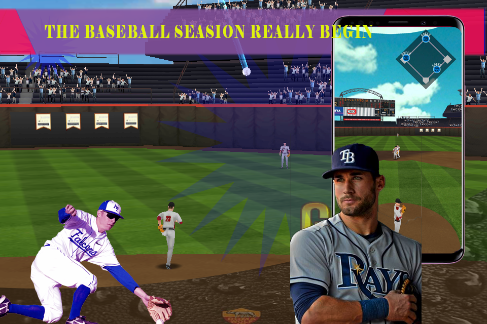 Screenshot 1 of MLB बेसबॉल स्कोर वर्ल्ड स्टार: टॉप गेम्स 2019 