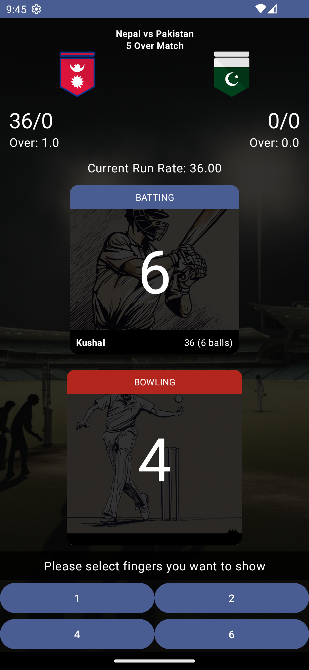 Screenshot of Hotstar Cricket WorldCup