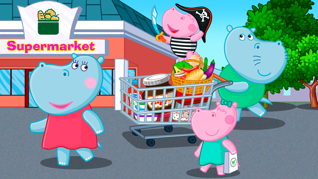スーパーマーケット：ショッピングゲームのキャプチャ