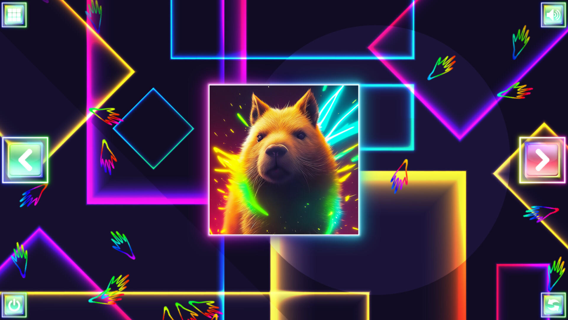 Neon Fantasy: Rodents screenshot game
