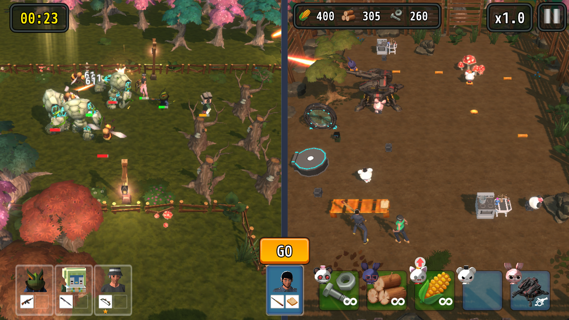 Screenshot of CraBato (Craft&Battle)