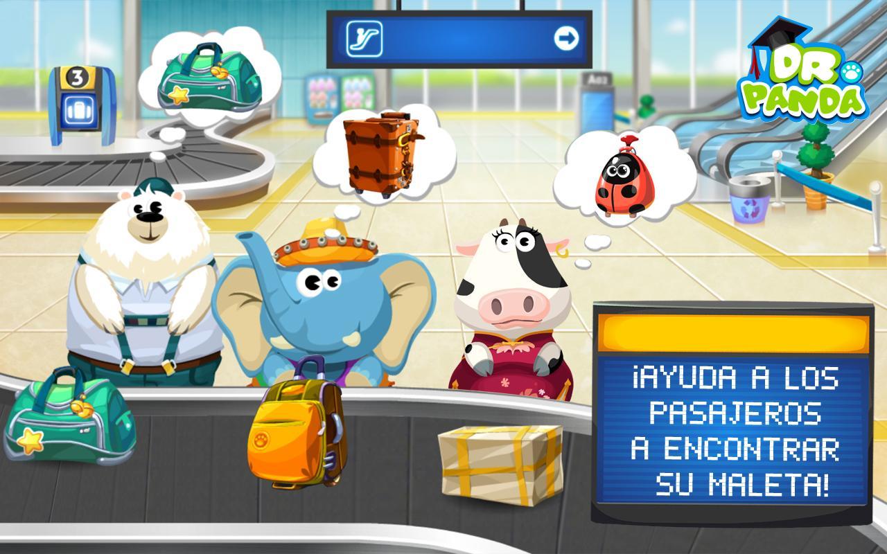Captura de Pantalla del Juego Dr. Panda Aeropuerto