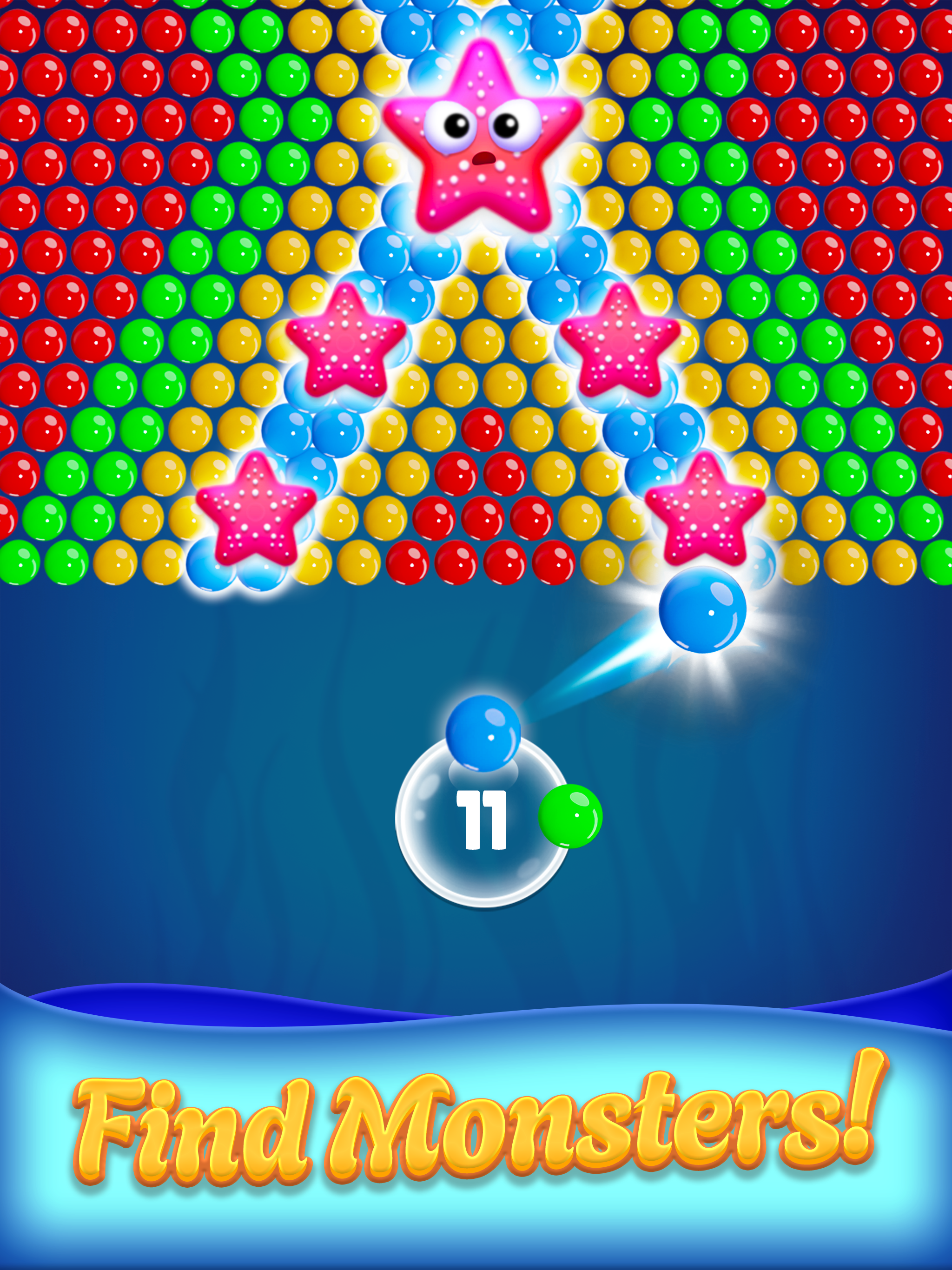 Bubble Paradise Game Screenshot