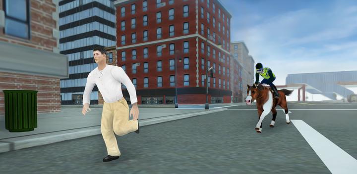 Banner of 3D Police Horse Racing Extreme 1