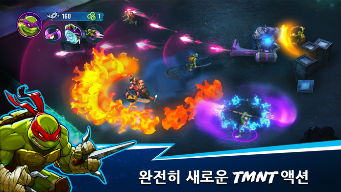 TMNT Splintered Fate 게임 스크린샷