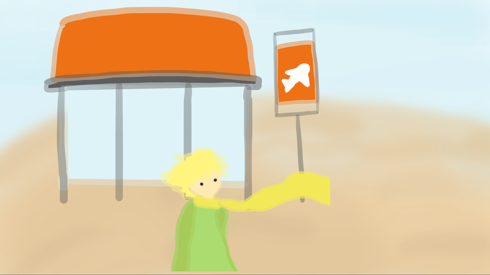 지각을 달려서 Game Screenshot