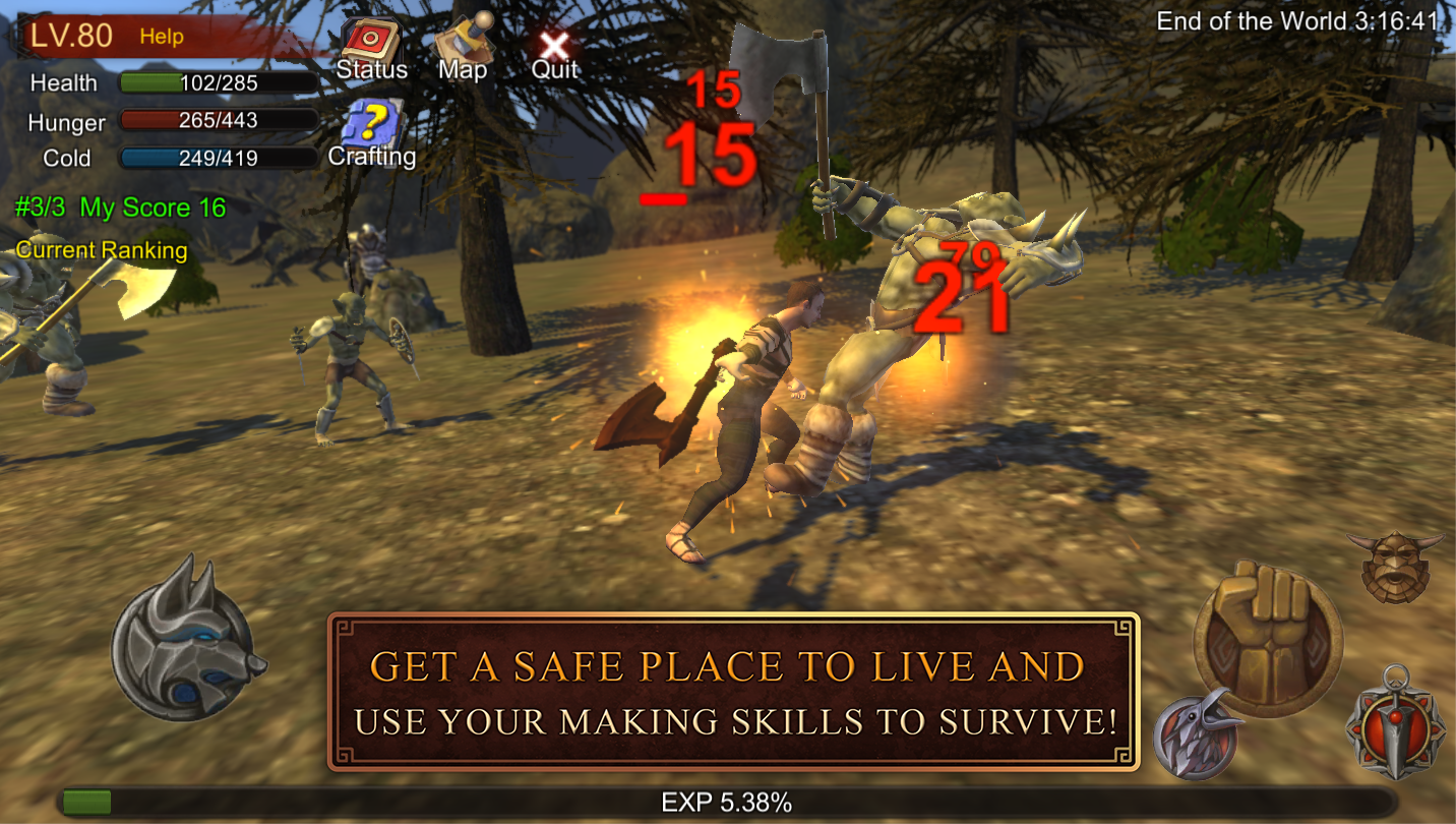 Survival.IO - PVP Online Game Screenshot