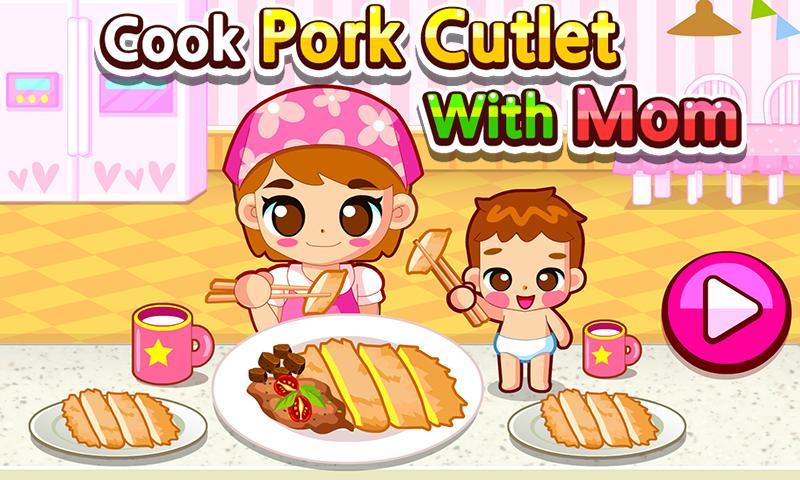 Cook Pork cutlet with mom screenshot game