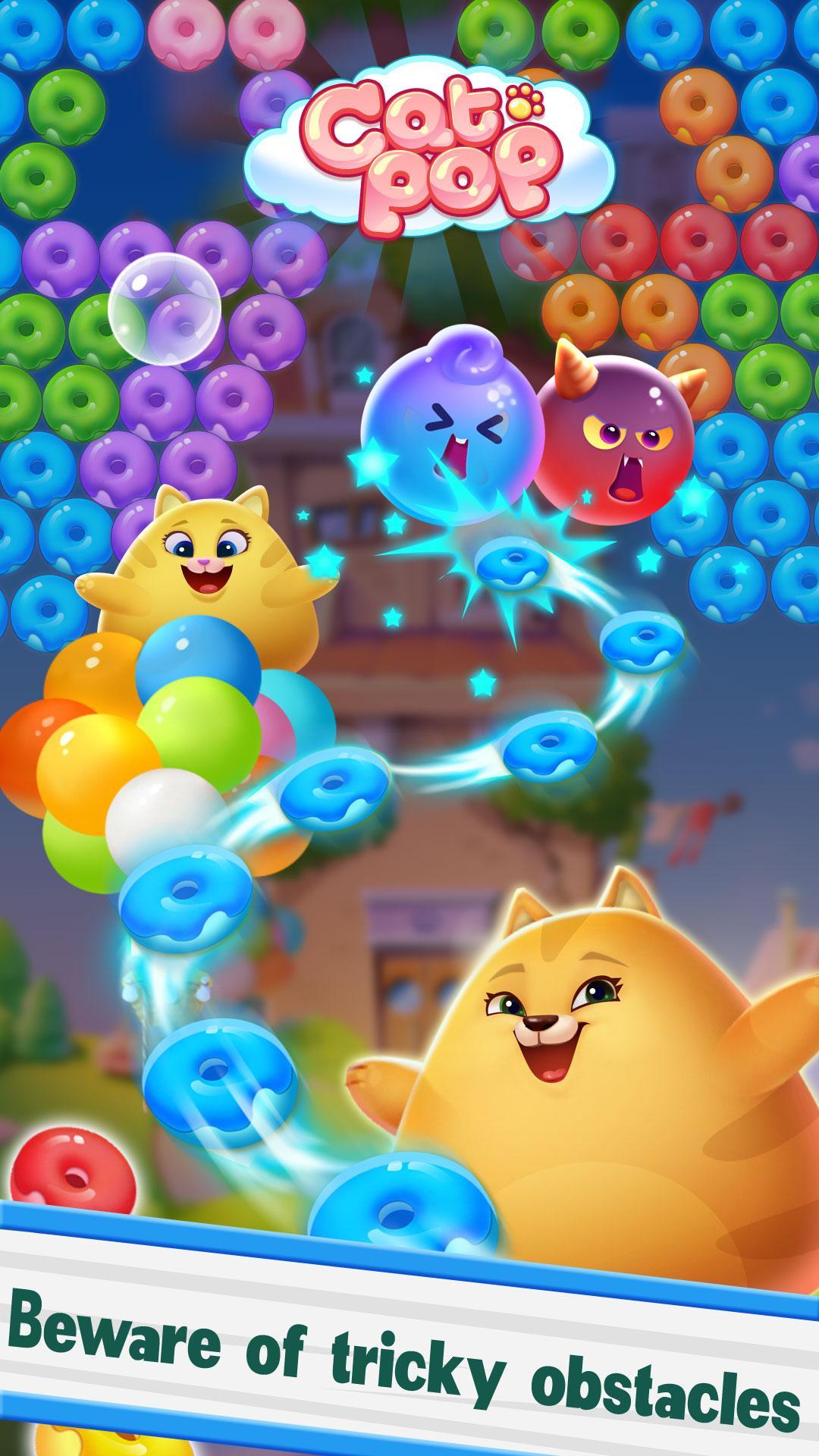 Cuplikan Layar Game Cat Pop