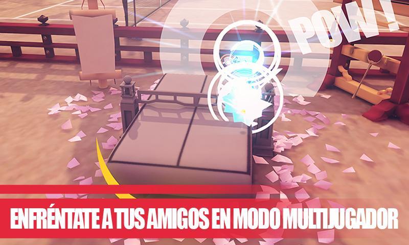 Captura de Pantalla del Juego Power Ping Pong