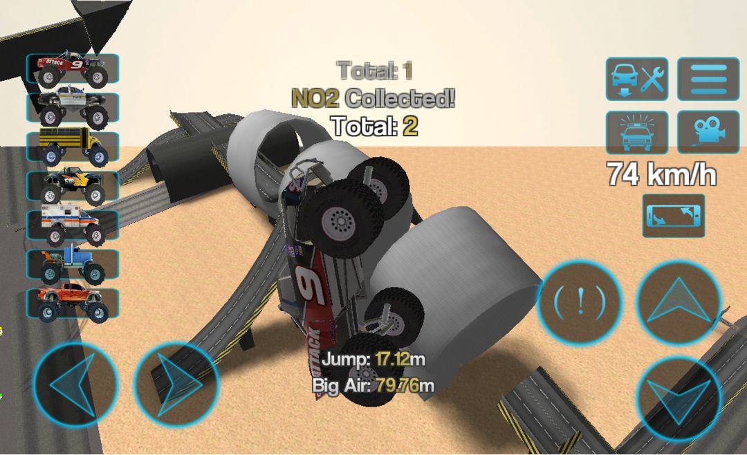 Truck Driving Simulator 3D 게임 스크린 샷