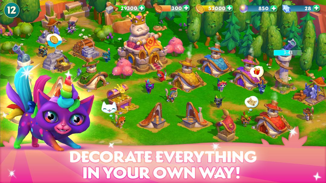 Cats Tale: Heroes Kingdom screenshot game