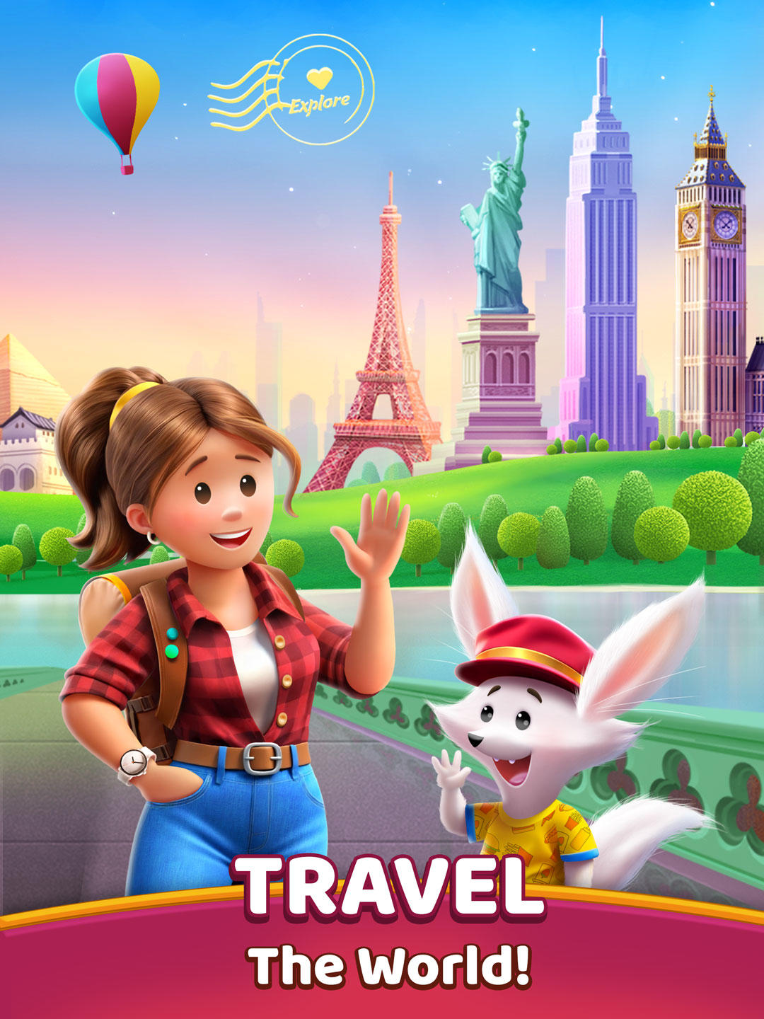 Puzzles & Passports 게임 스크린샷