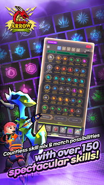 Super Arrow AFK: Skill Combos ภาพหน้าจอเกม