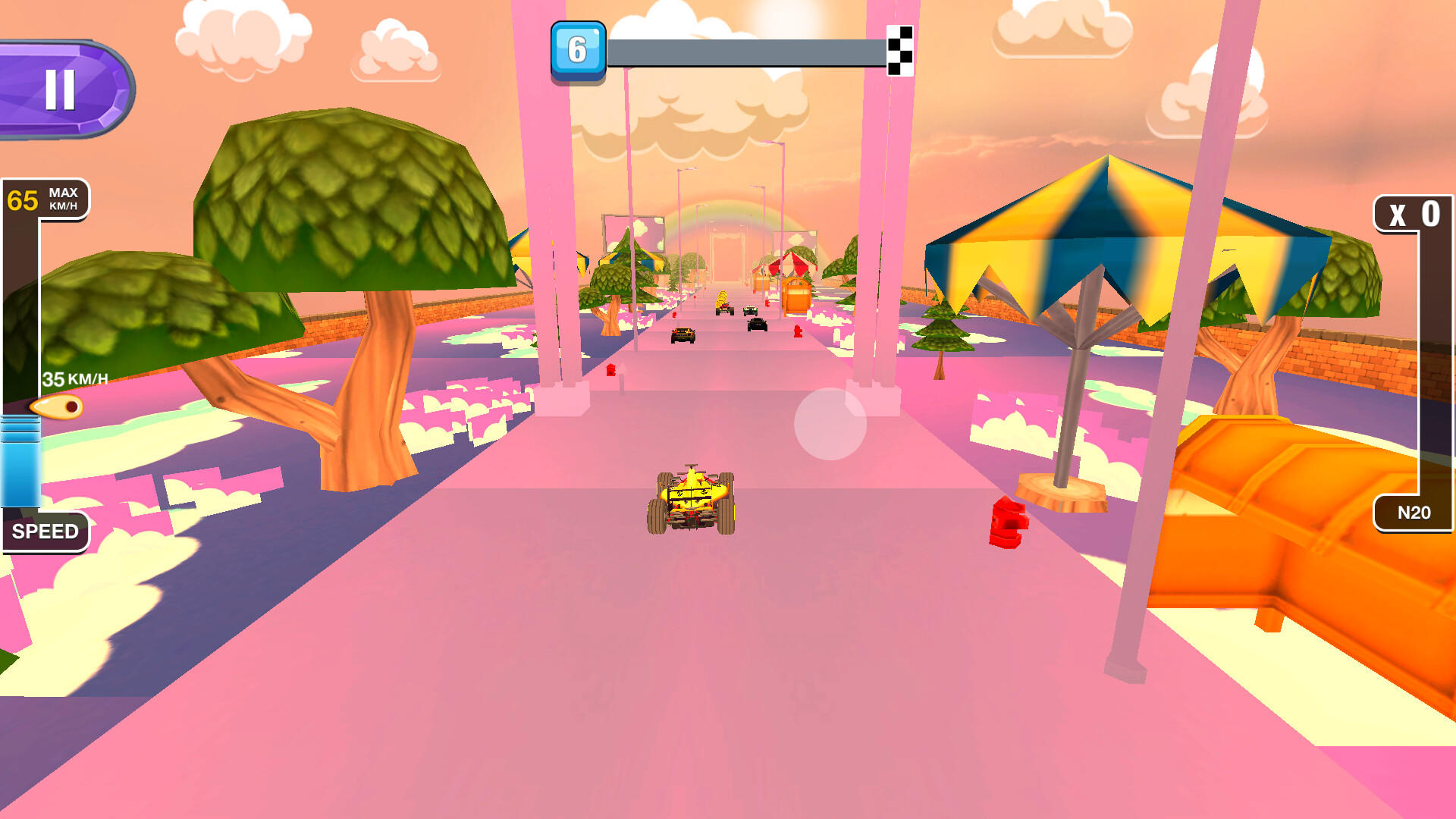 Vice City Race screenshot game