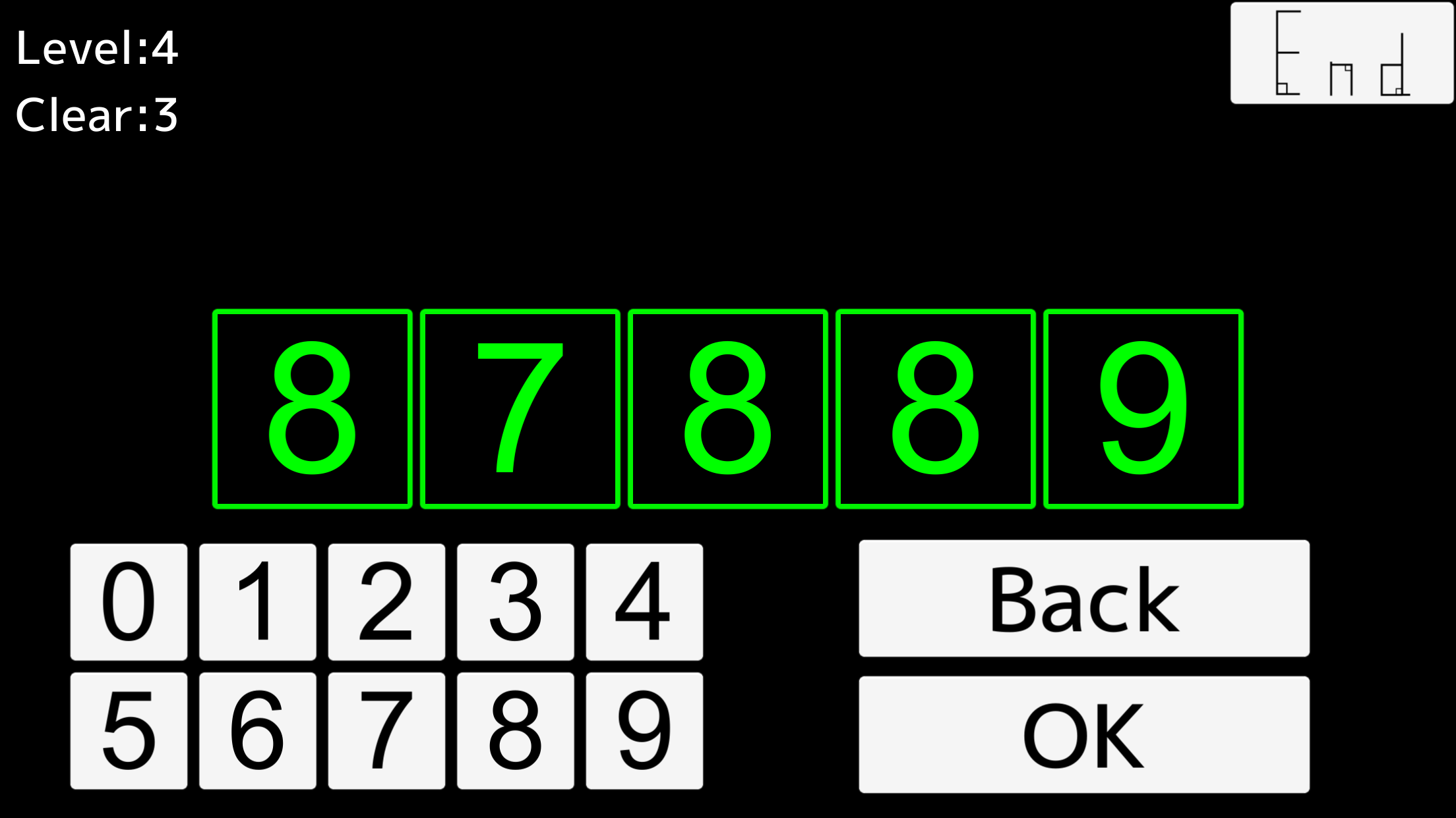 FlashNumbers ภาพหน้าจอเกม