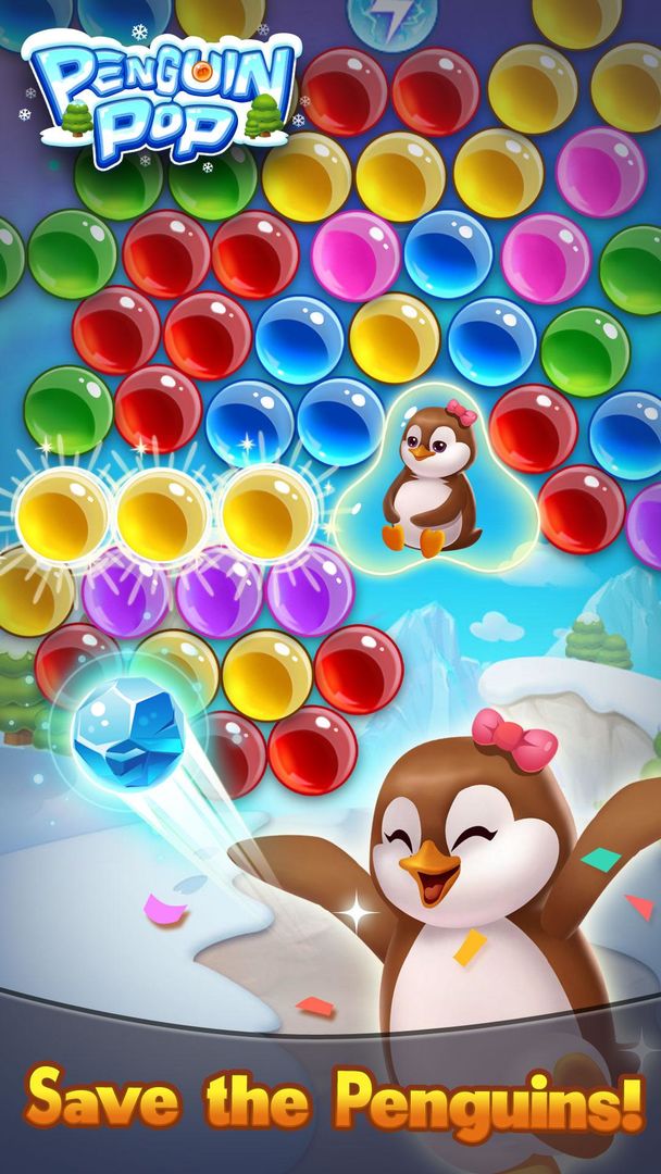 Screenshot of Penguin Pop