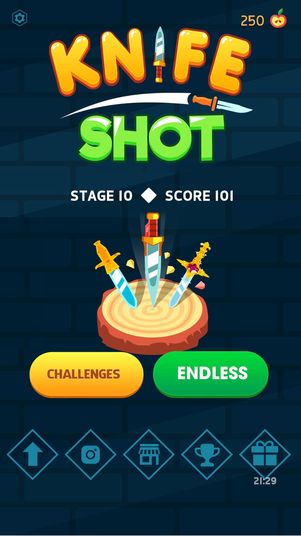 Knife Shot Game Screenshot