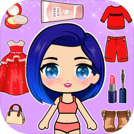 Download do APK de Boneca Chibi: Vestir e Colorir para Android