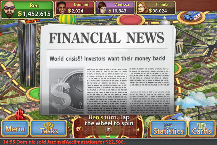 Trade Mania for iPhone Game Screenshot