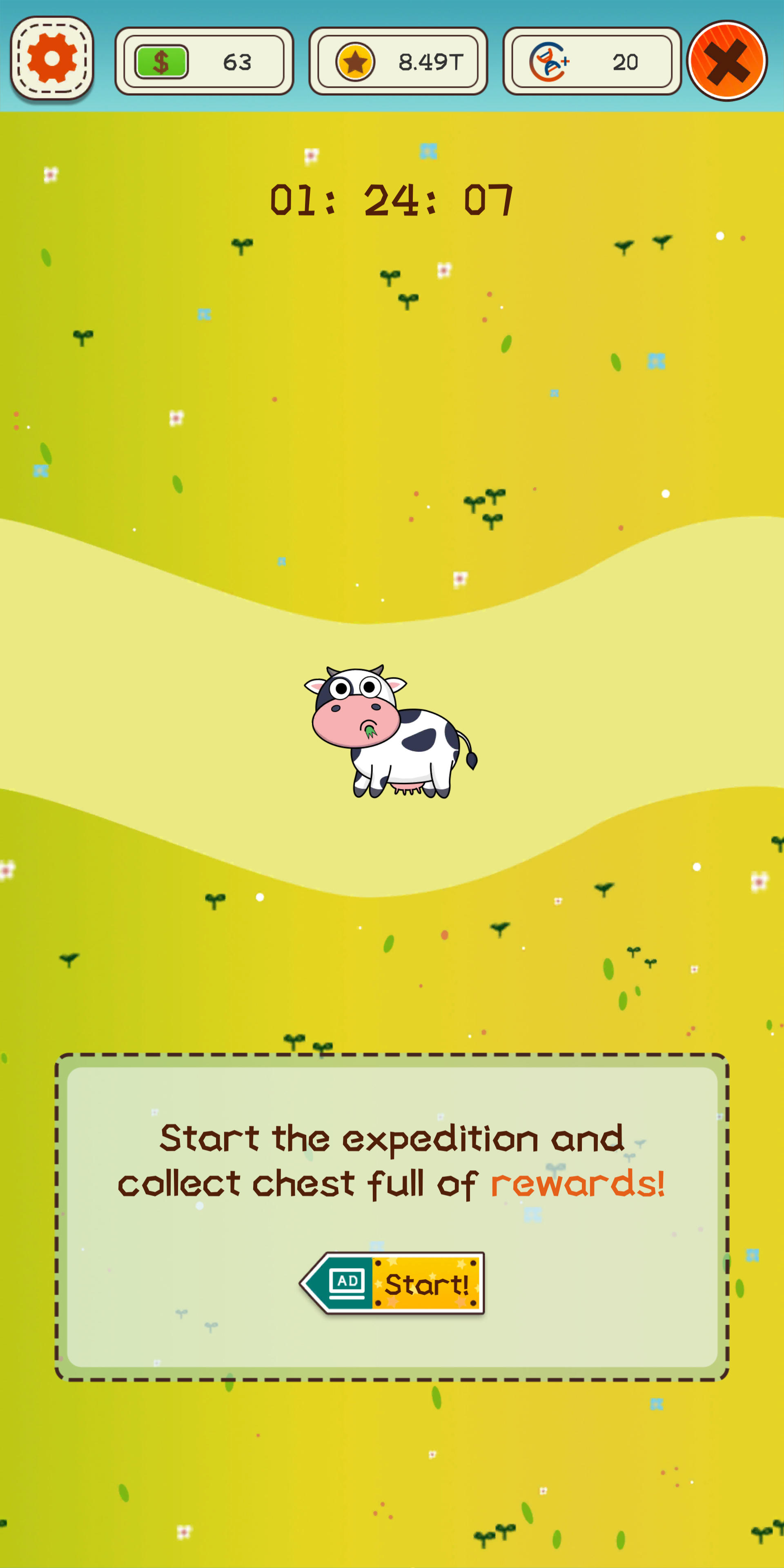 Screenshot of Idle Cow Tycoon