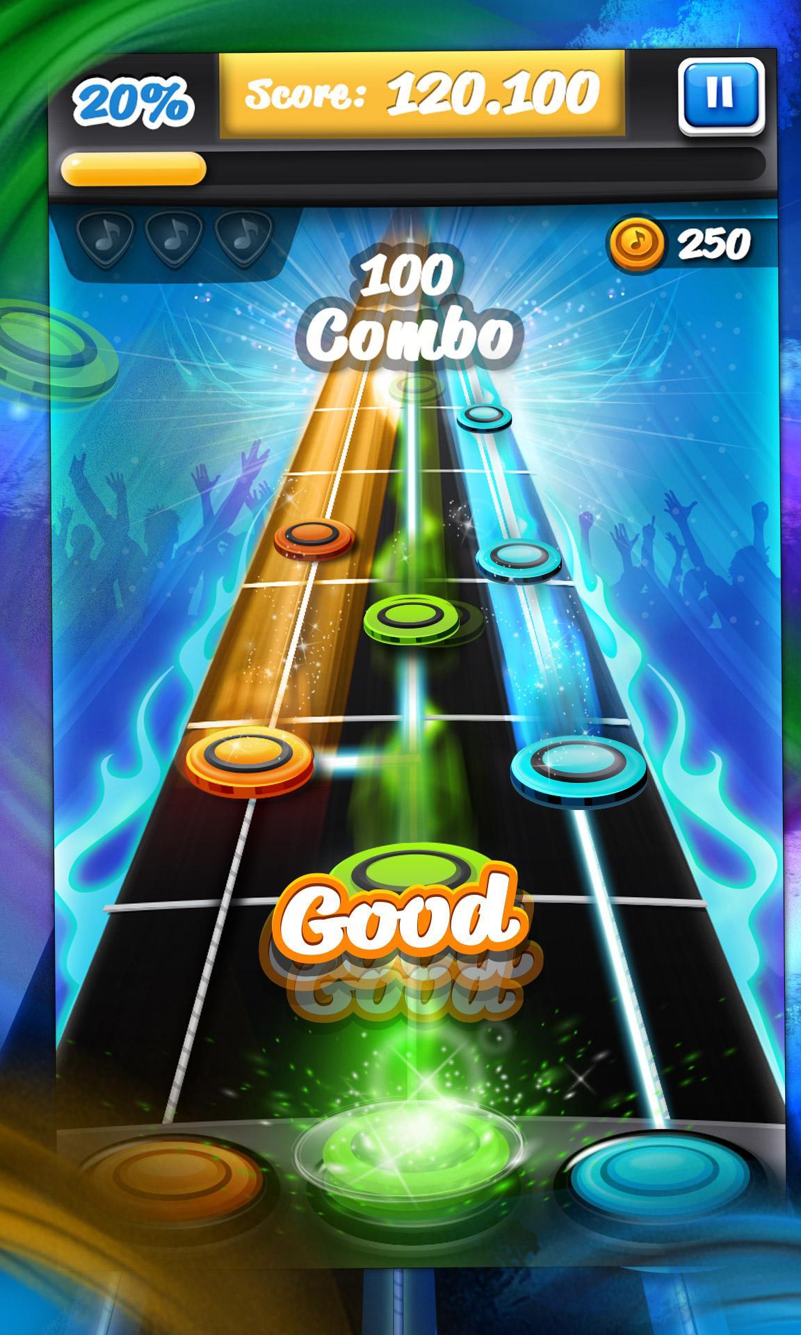 Rock Hero 2 Game Screenshot
