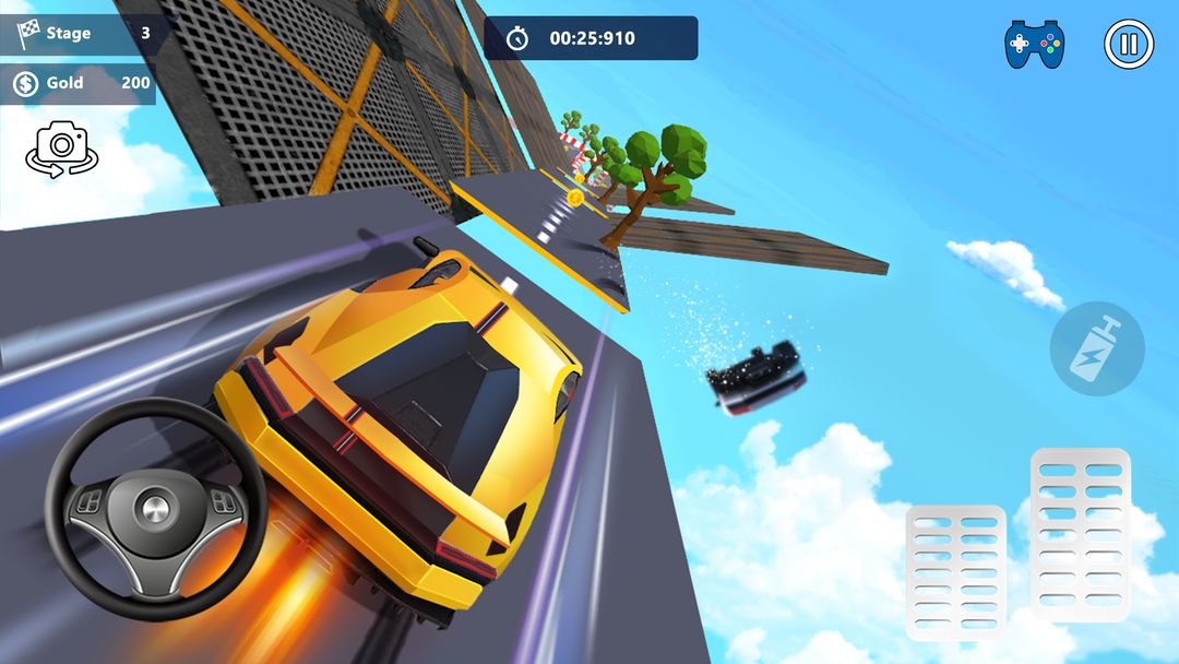 Screenshot of Car Stunts 3D Free - Extreme City GT Racing