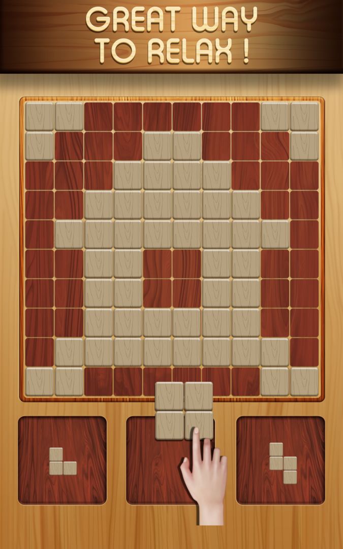 Classic Block Puzzle Wood 1010 ภาพหน้าจอเกม