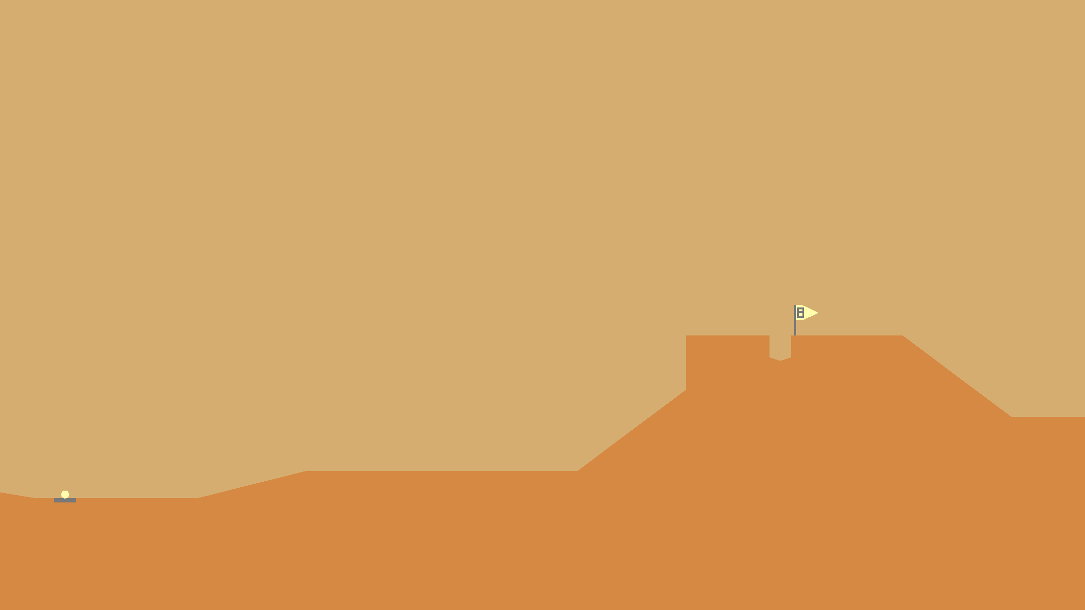 Desert Golfing ゲームのスクリーンショット