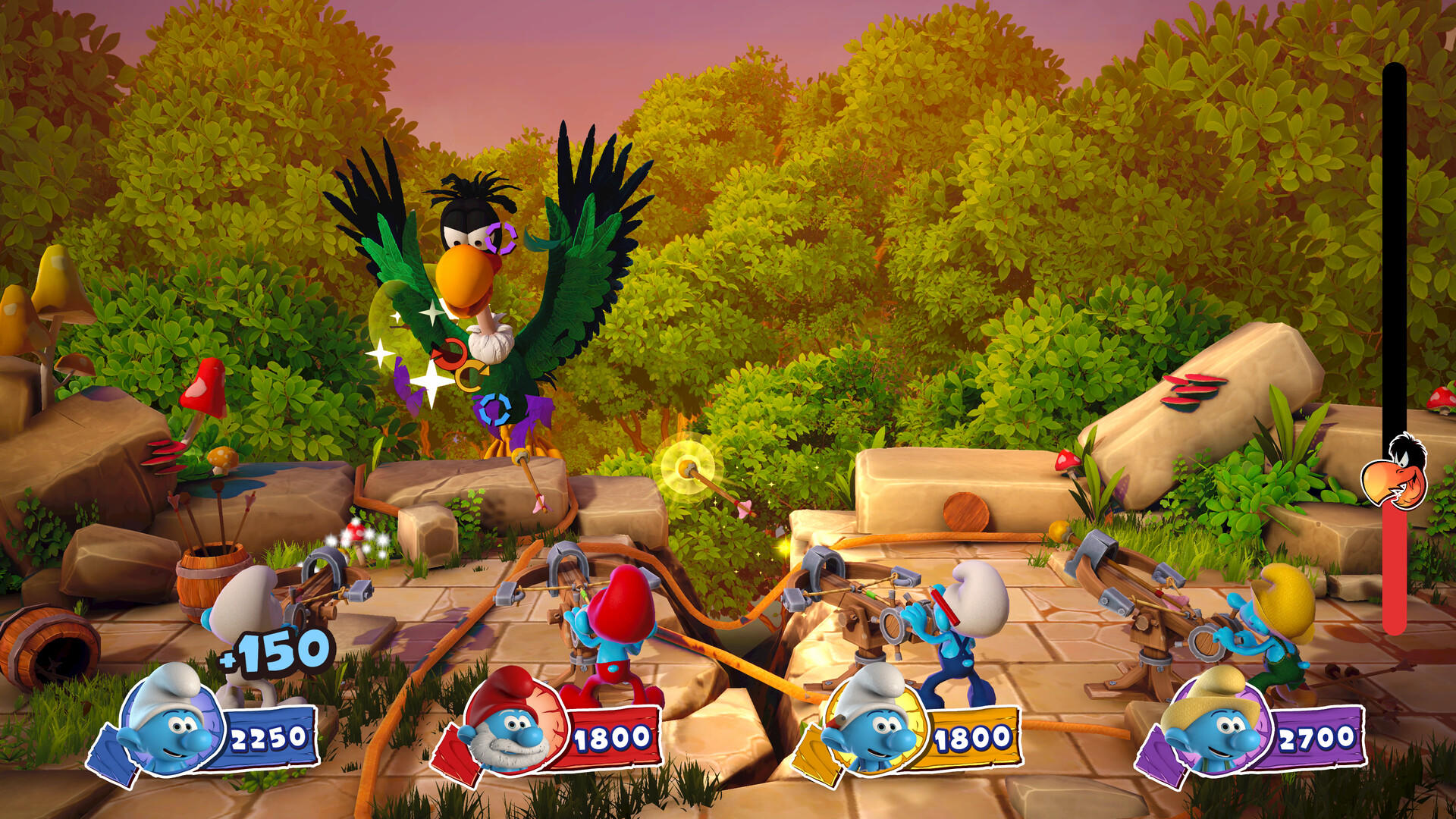 Screenshot of The Smurfs - Village Party