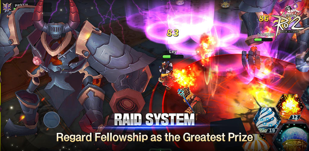 Action RO2 Spear of Odin Game Screenshot