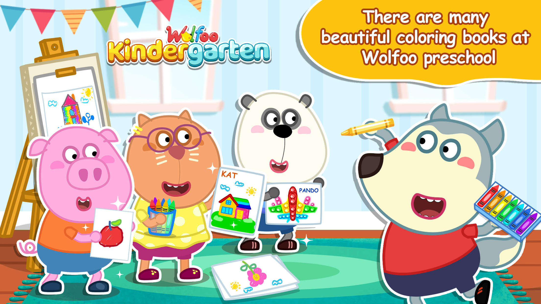 Wolfoo Kindergarten, Alphabetのキャプチャ
