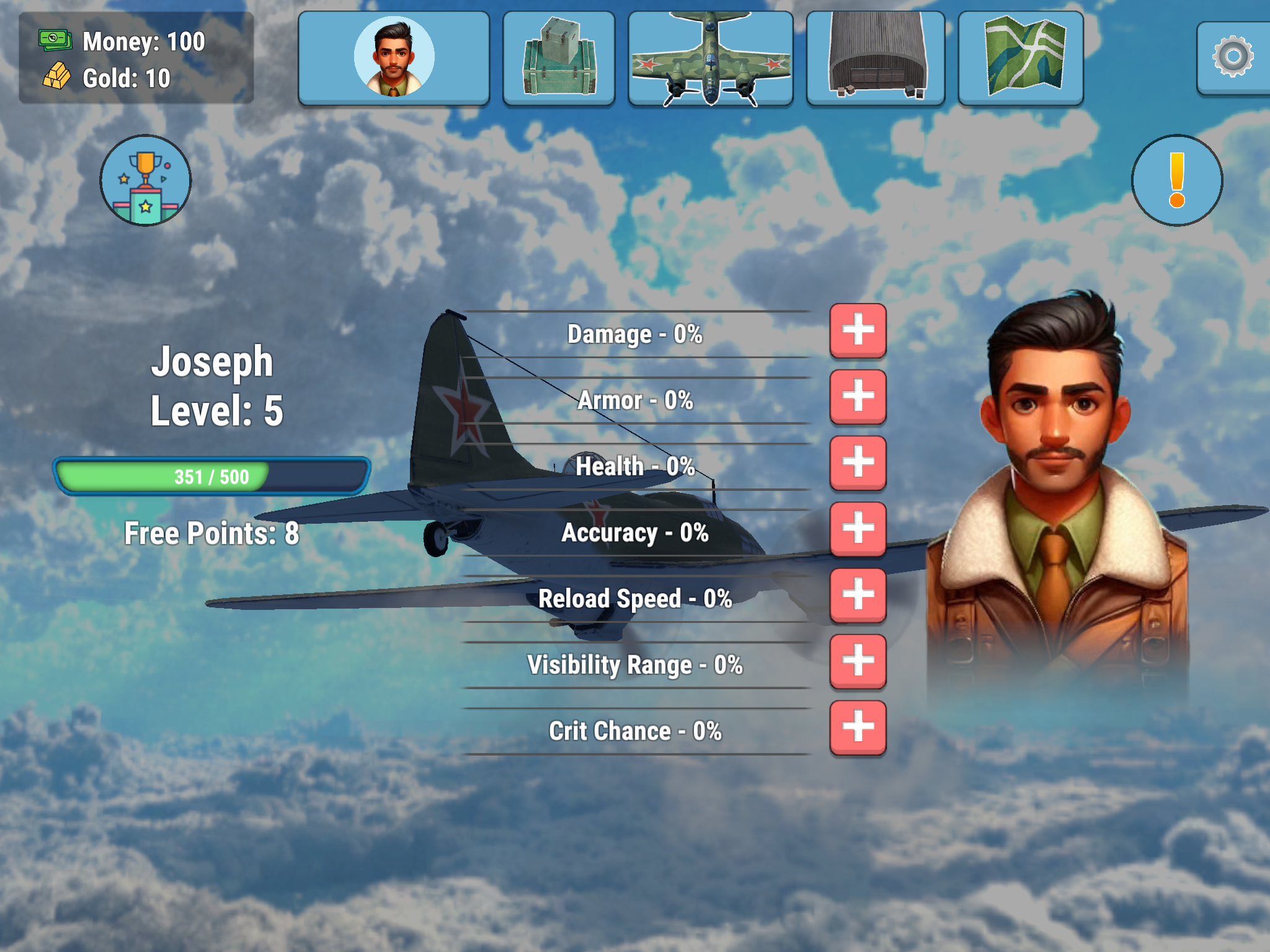 Air Defender: Bomber Simulator Game Screenshot