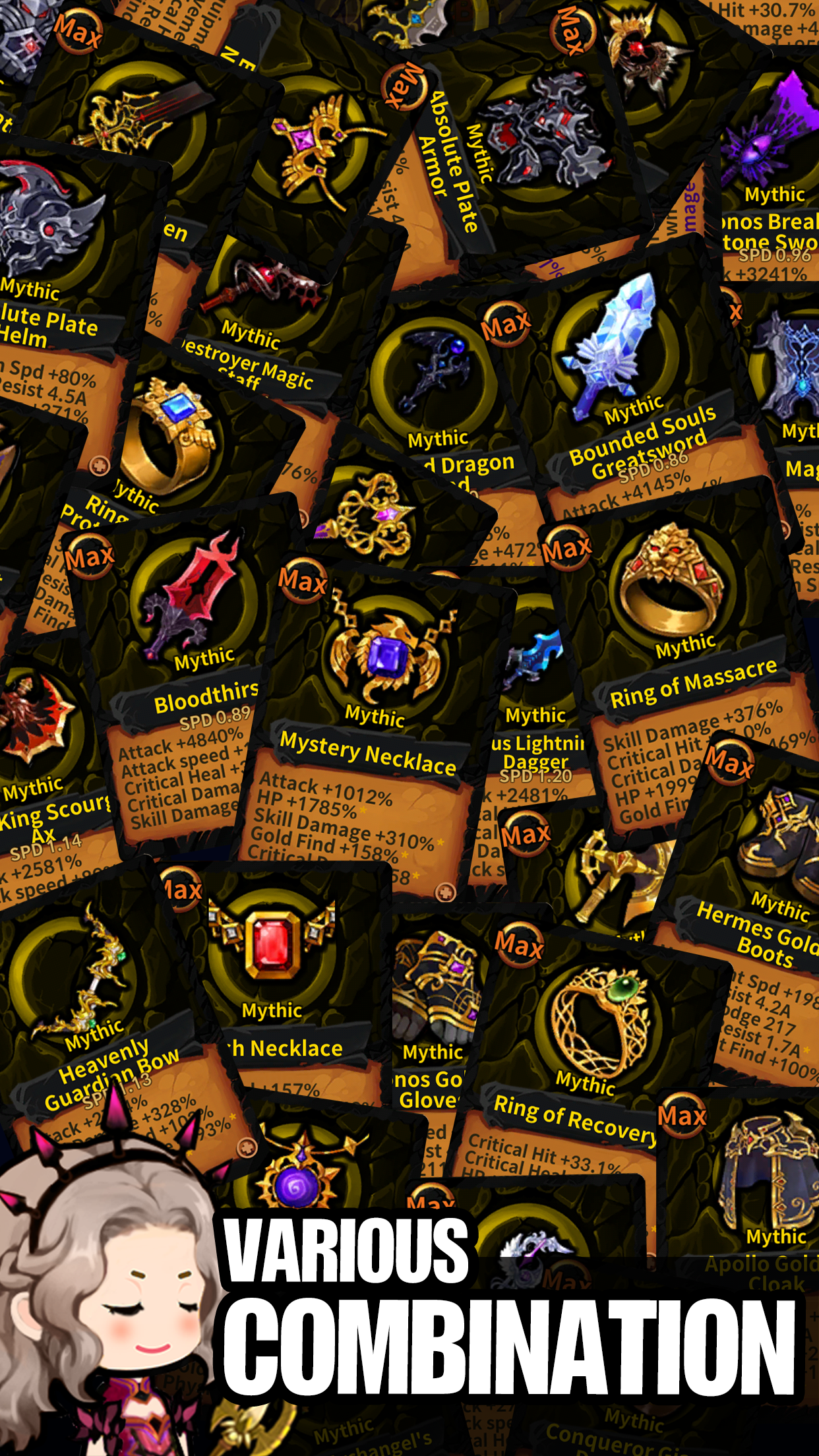 Infinity Heroes : Idle RPG Game Screenshot