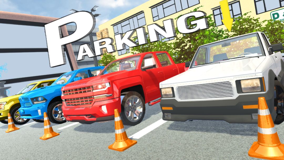Off-Road Pickup Parking 게임 스크린 샷