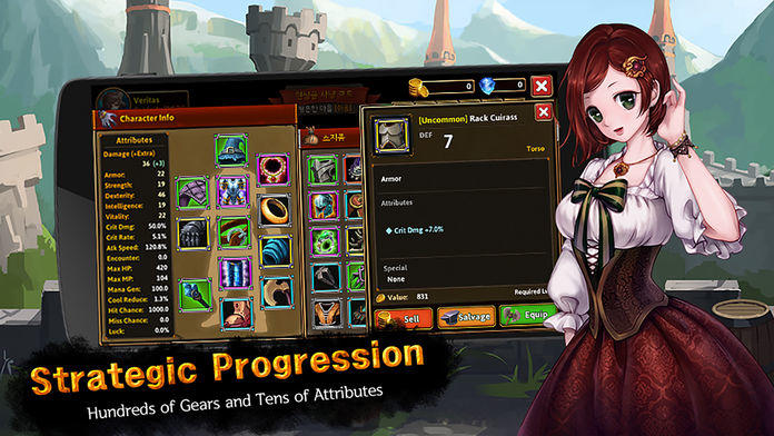 The Dark RPG Game Screenshot
