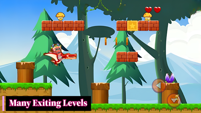 Super Boy Jungle Run Adventure Game Screenshot