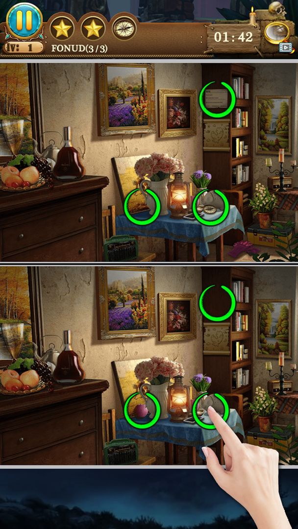 Screenshot of Hidden Objects - Find The Differences
