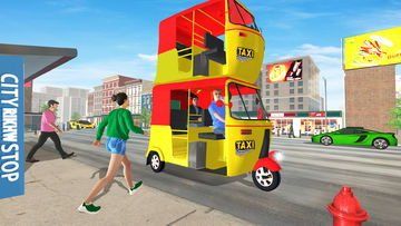 Grand Tuk Tuk Rickshaw Game Game Screenshot