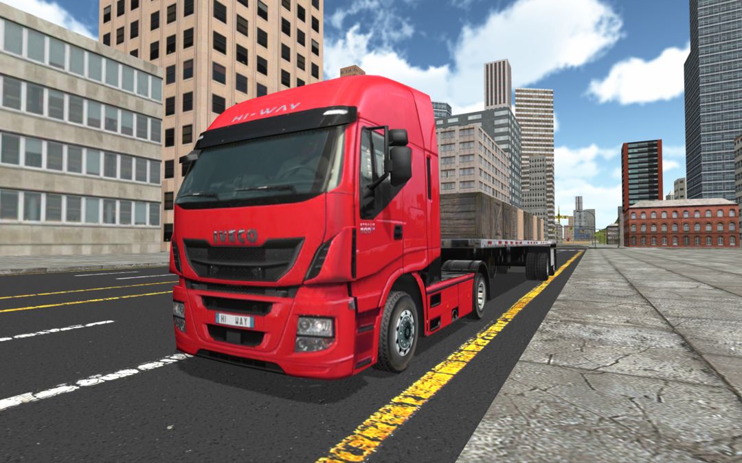 Screenshot of Real Euro Truck Driving Simulator