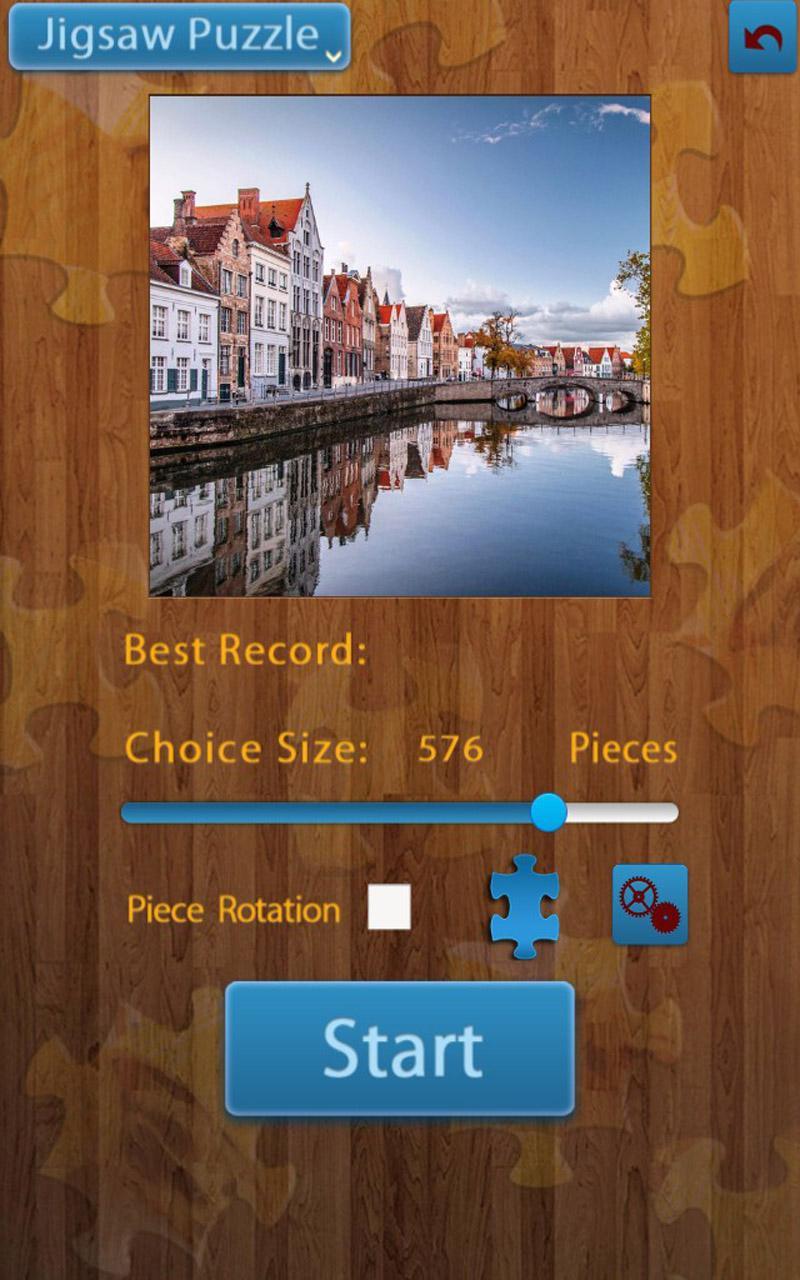 Reflection Jigsaw Puzzles Game Screenshot