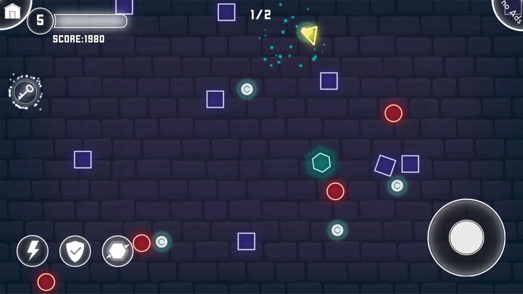 Geometry Attack screenshot game