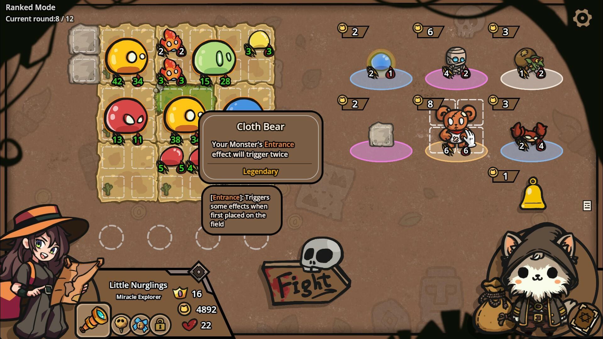 Monster Battles Game Screenshot