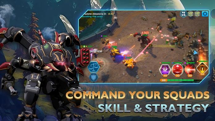Mech & Aliens: Robot Battle Game Screenshot