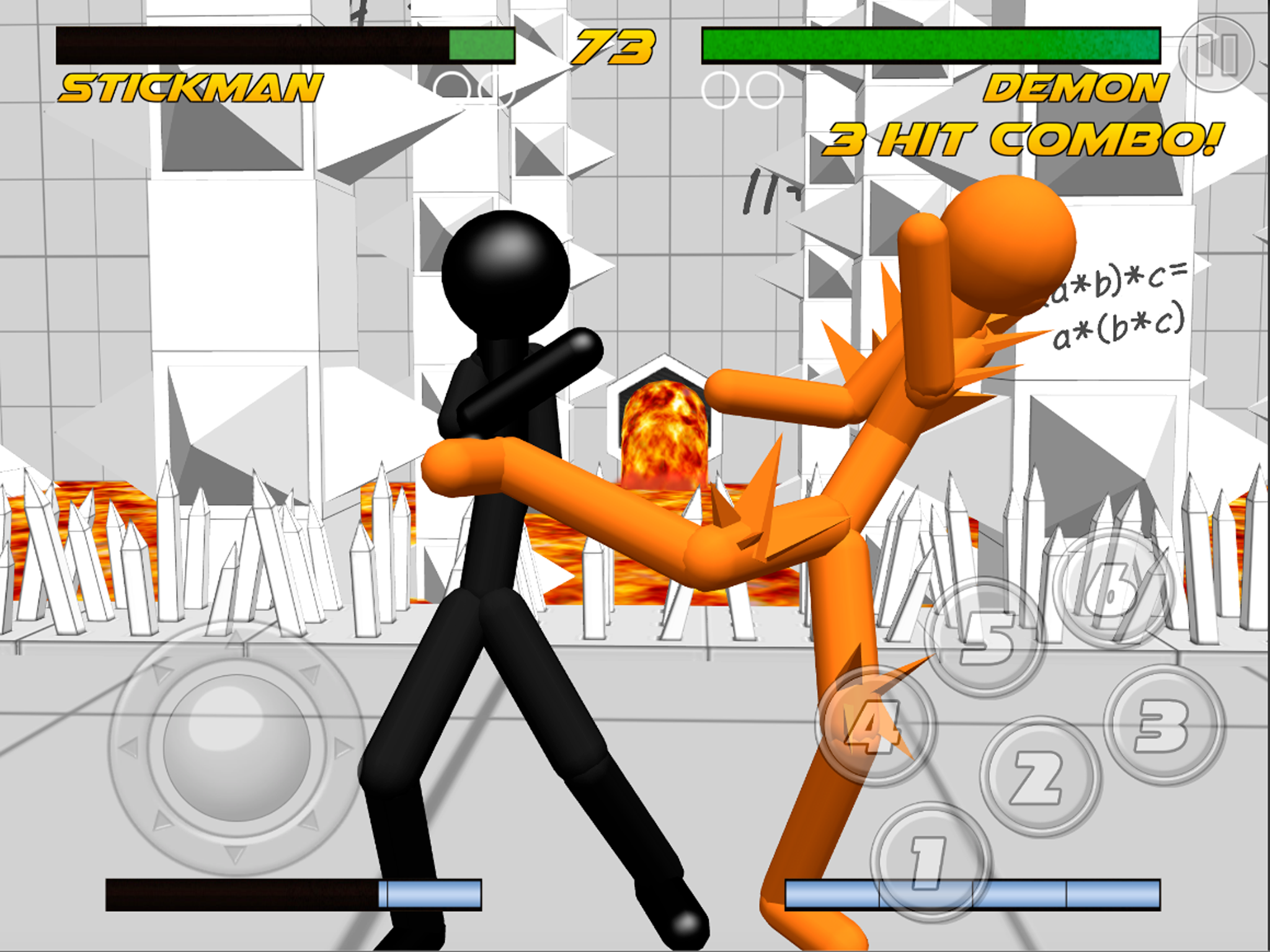 Stickman Fighting 3D 게임 스크린샷